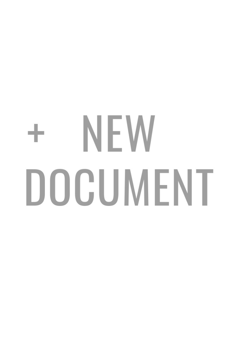 Business proposal blank page