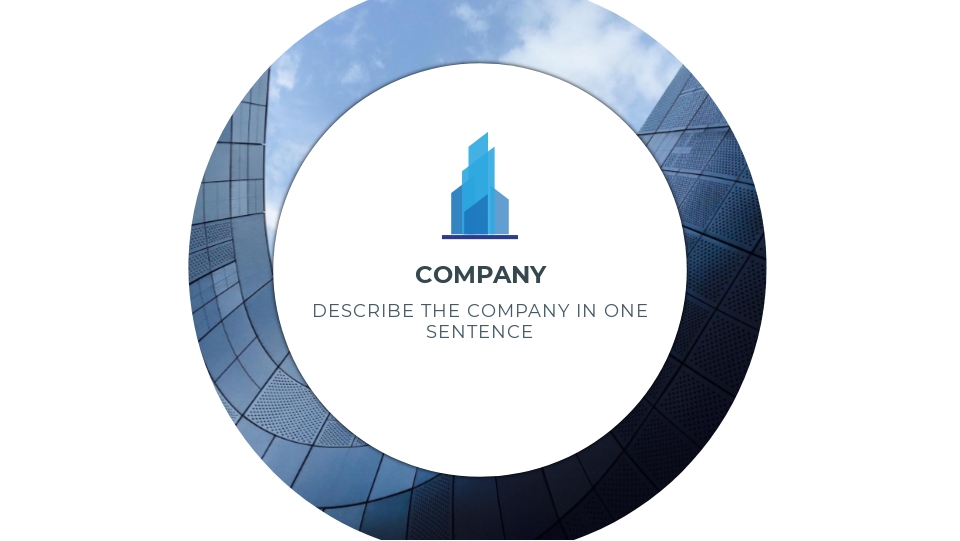 Business presentation template - J