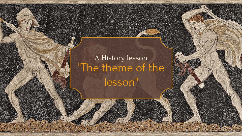 History lesson presentation sample